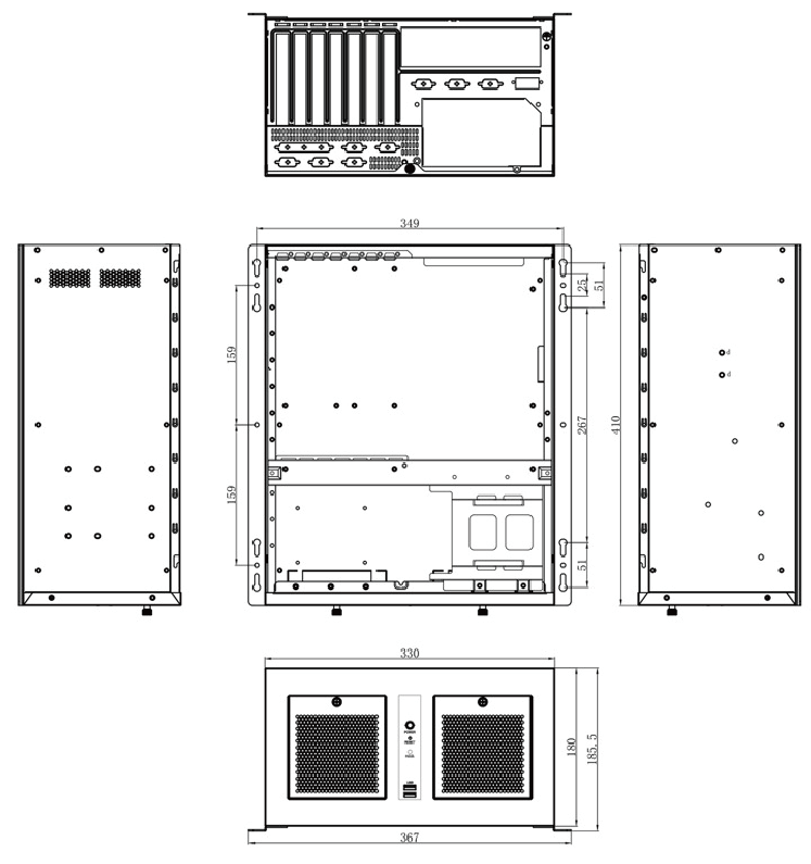 IPC-G943 尺寸图