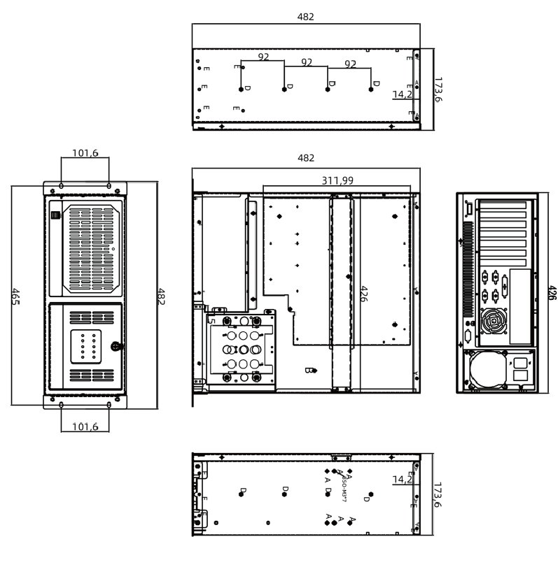 IPC-H941 尺寸图